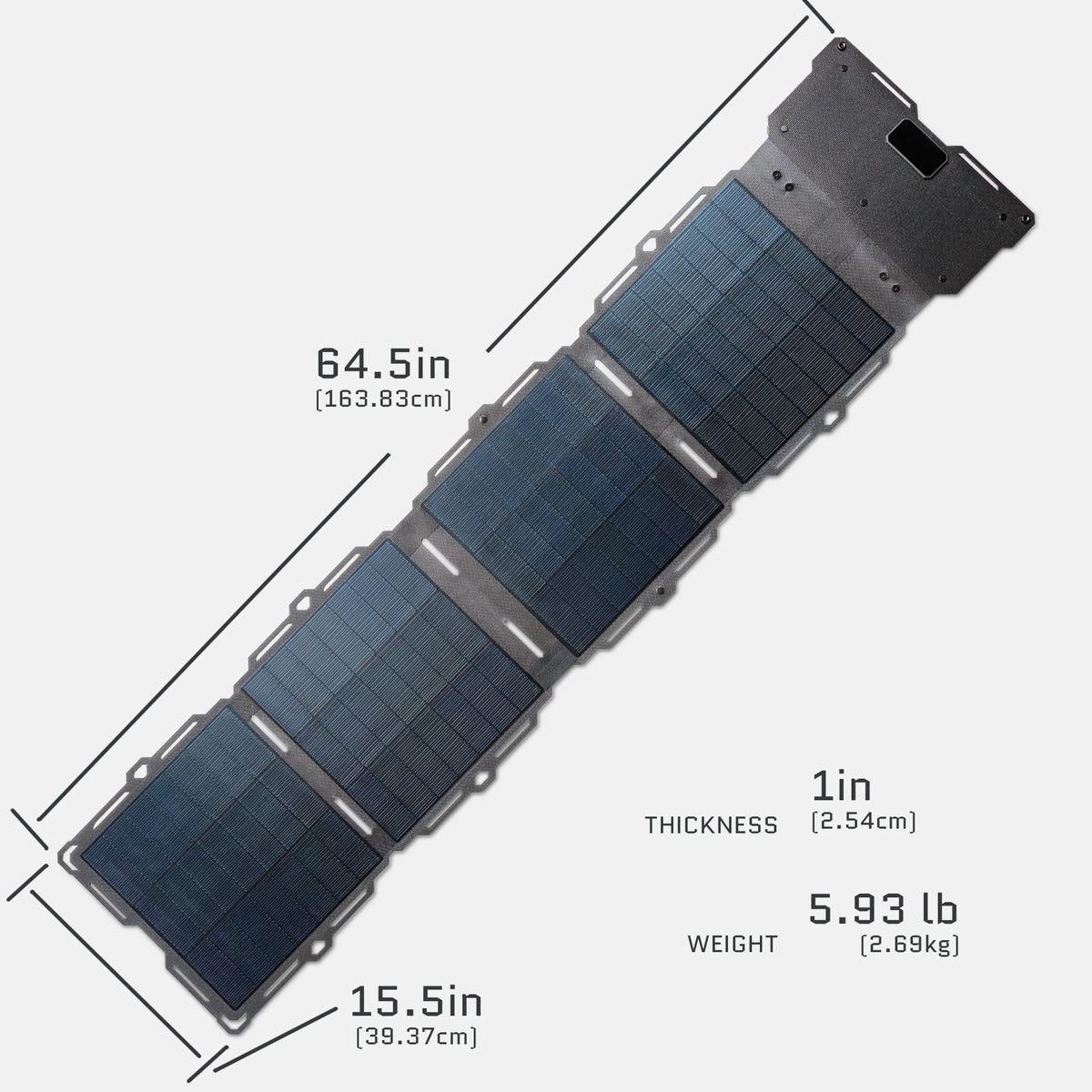 Dark Energy Spectre 56W Portable Solar Panel