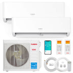 TURBRO Greenland 27,000 BTU Dual Zone (2) Mini-Split Heat Pump (R454B)