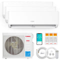 TURBRO Greenland 27,000 BTU Tri-Zone (3) Mini-Split Heat Pump (R454B)