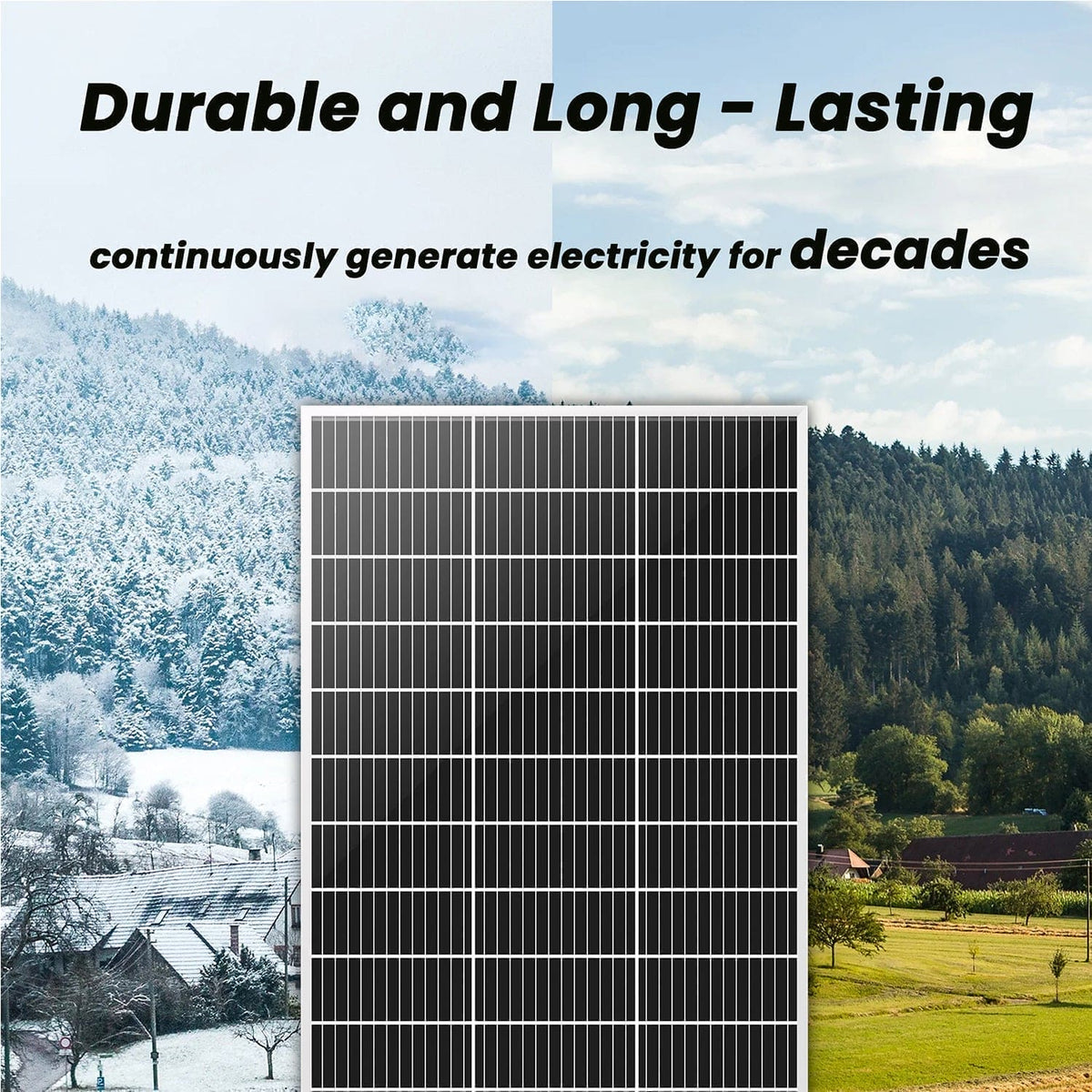 Rigid 200W Solar Panels w/ cable and connector