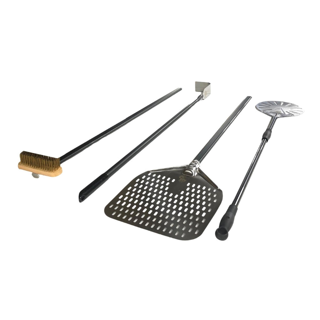 WPPO 4-Piece Wood-Fired Pizza Oven Tool Kit