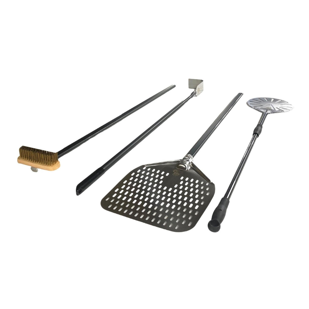 WPPO 4-Piece Wood-Fired Pizza Oven Tool Kit