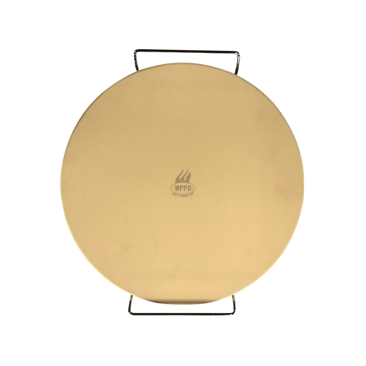 WPPO 15-Inch Cordierite Pizza Baking Stone with Handles