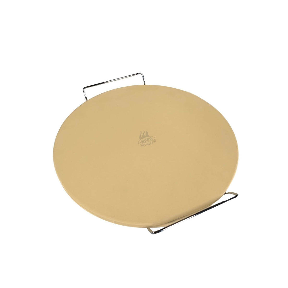 WPPO 15-Inch Cordierite Pizza Baking Stone with Handles