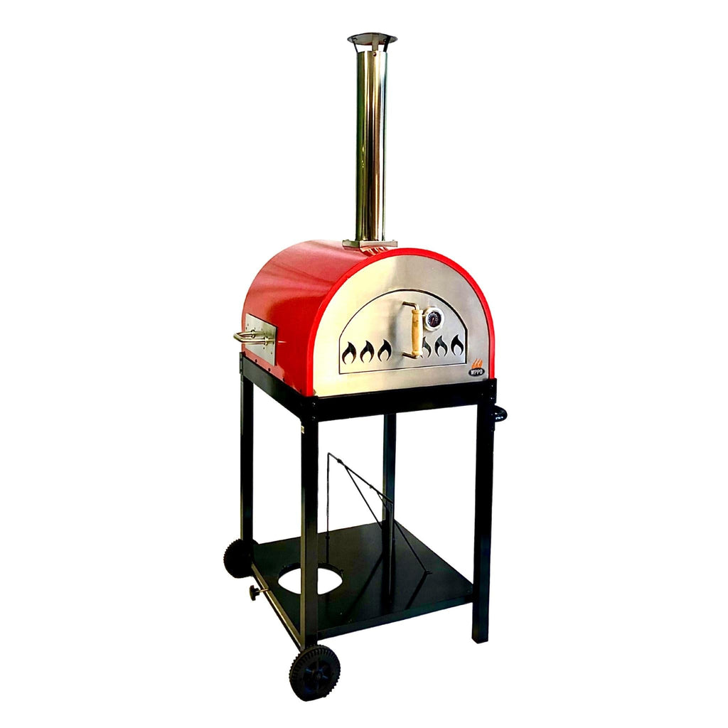 WPPO Traditional 25" Dual-Fuel Pizza Oven with Gas Attachment