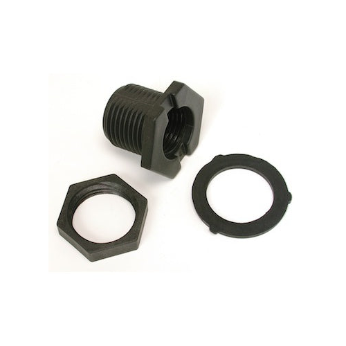Blumat Bulkhead Fitting — 3/4-inch Male Hose × 1/2-inch FPT