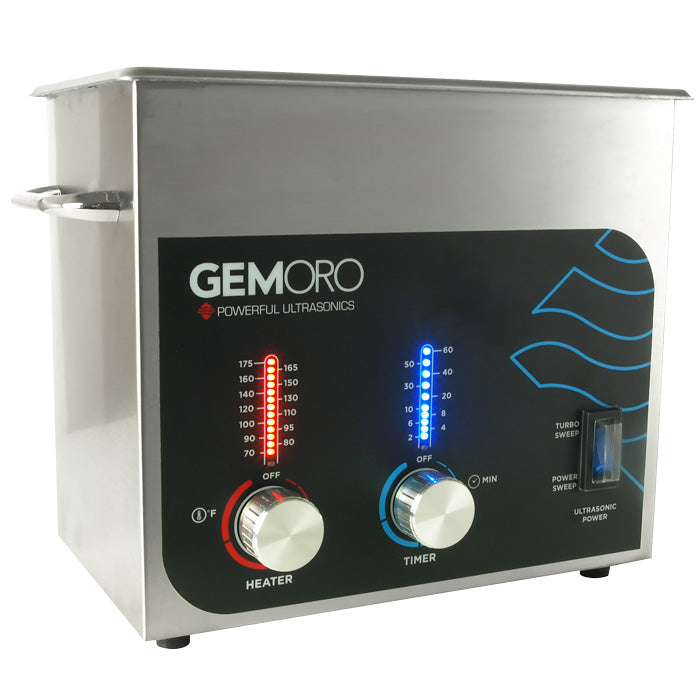GemOro 3QTH 3-Quart Heated Ultrasonic Jewelry Cleaner