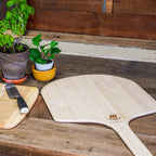 WPPO Wooden Pizza Peels, 14 × 36 Inches — Set of 2