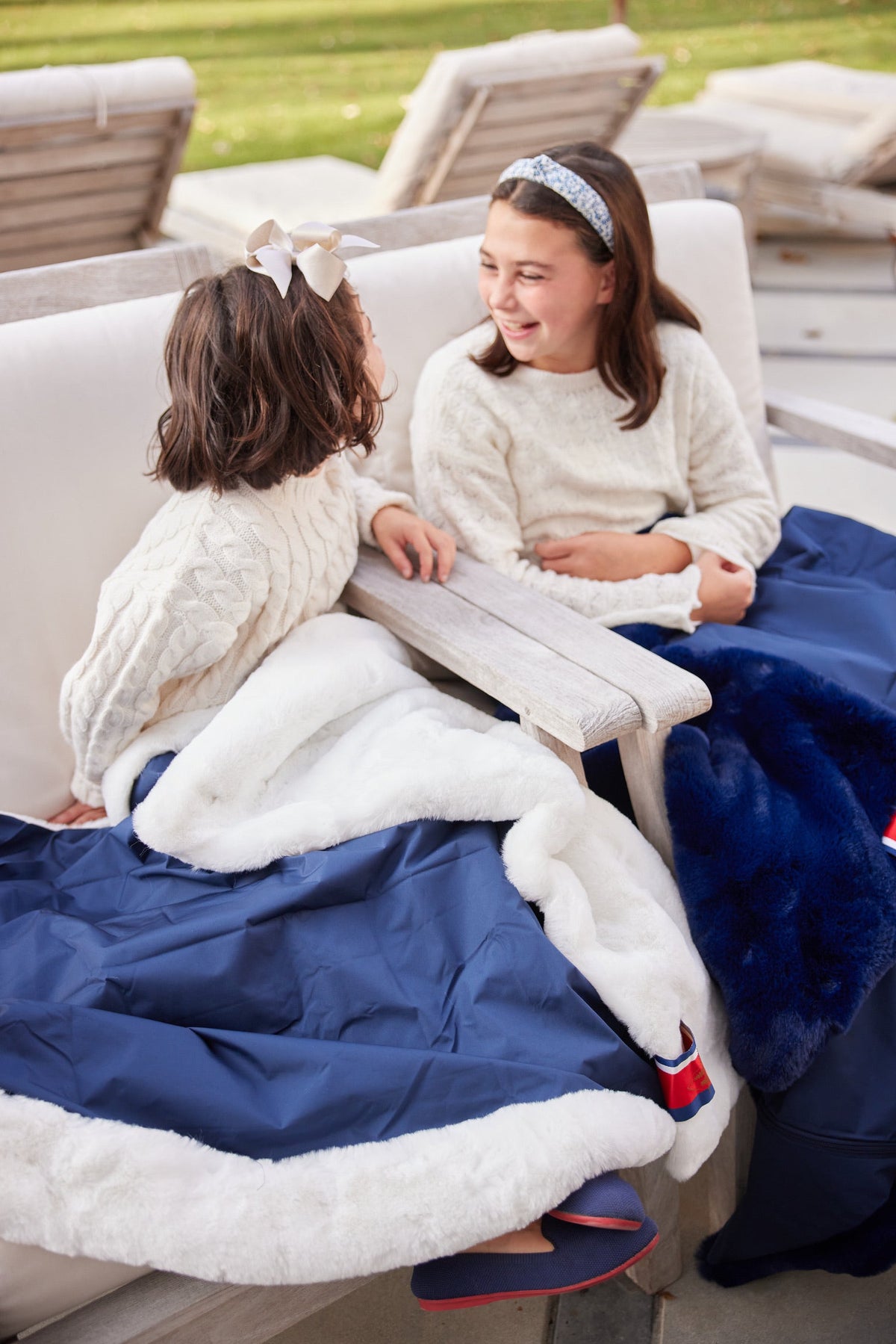 Pretty Rugged Waterproof Outdoor Lap Blanket