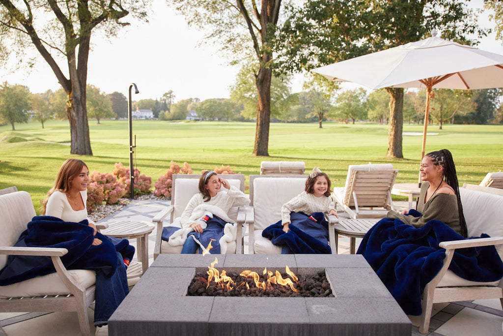 Pretty Rugged Waterproof Outdoor Lap Blanket