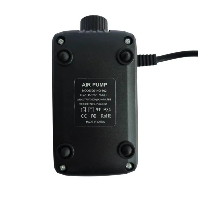 Aquager Dual-Outlet Hydroponic Air Pump