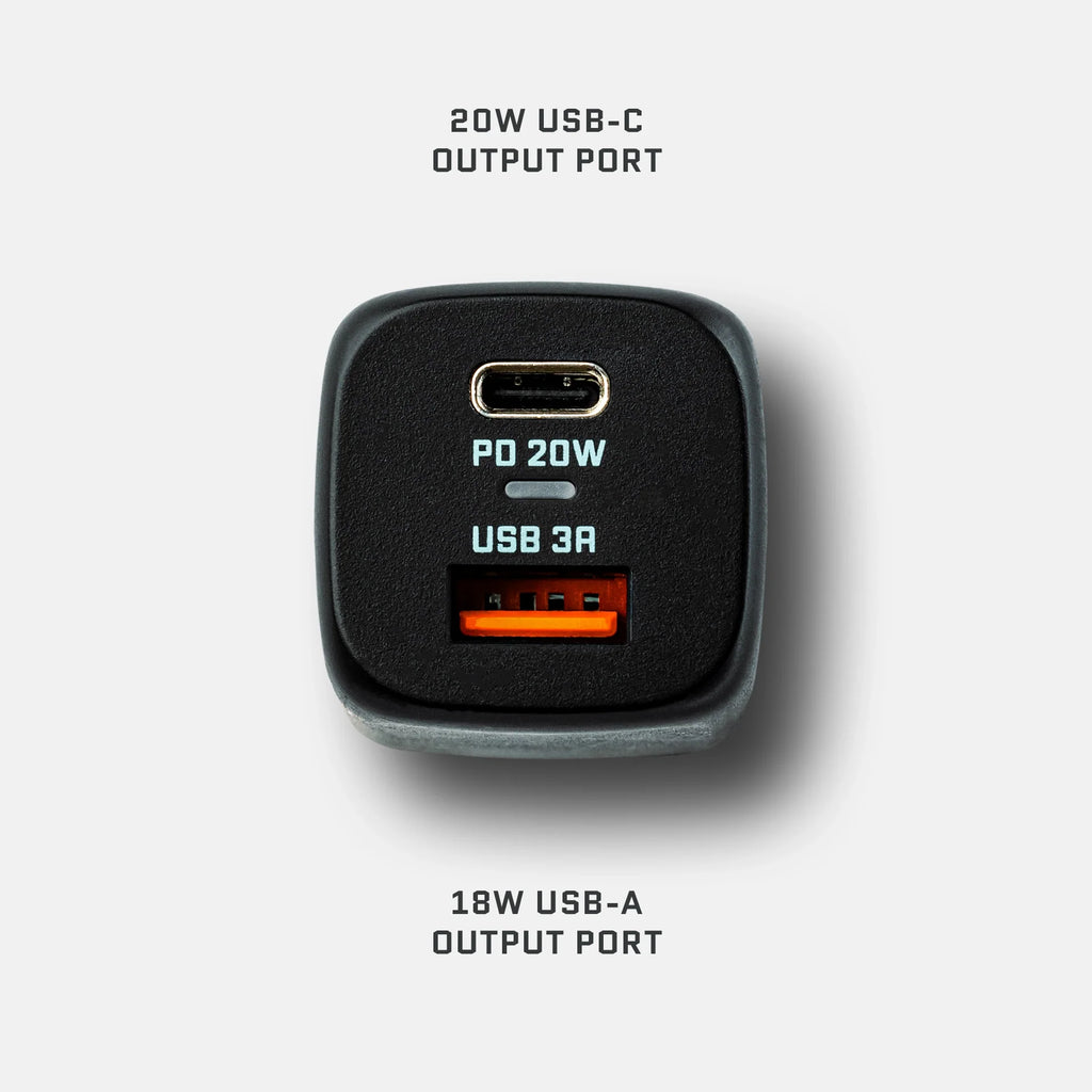 Dark Energy 20W USB-C & USB-A Wall Charger