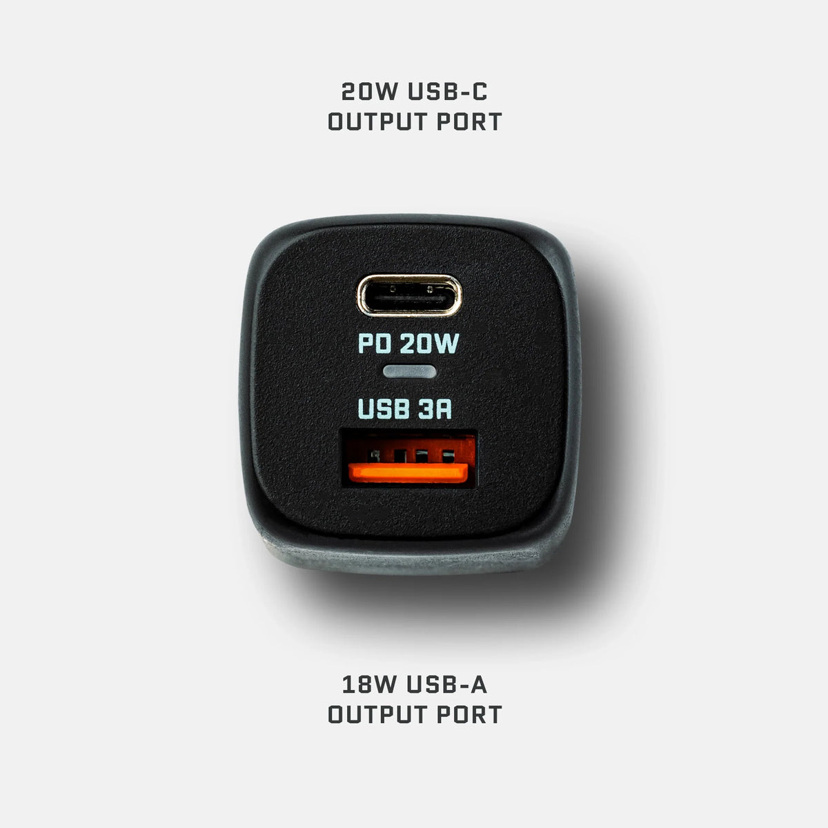 Dark Energy 20W USB-C & USB-A Wall Charger