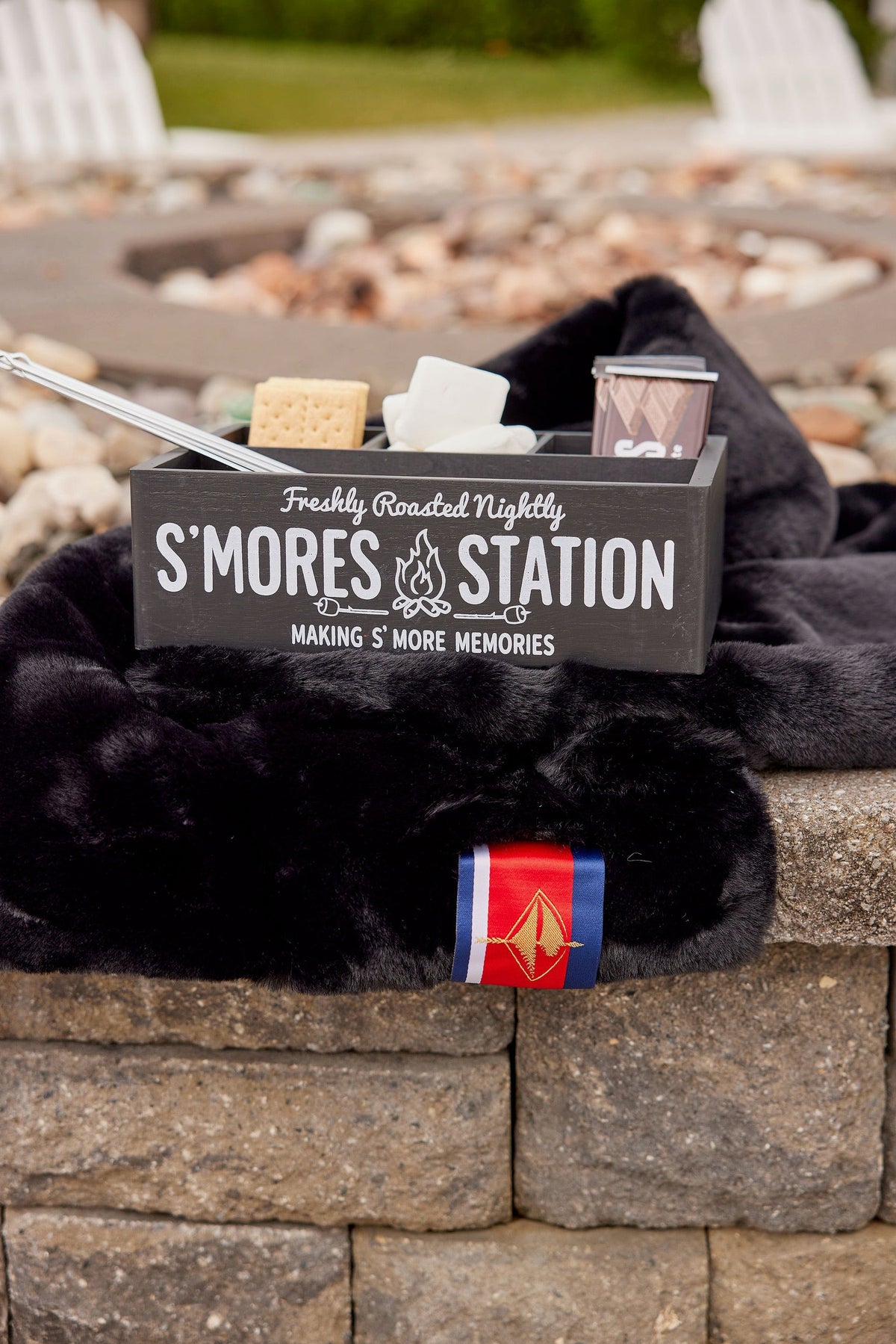 Pretty Rugged Waterproof Outdoor Lap Blanket