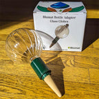 Blumat Glass Watering Globe with Bottle Adapter