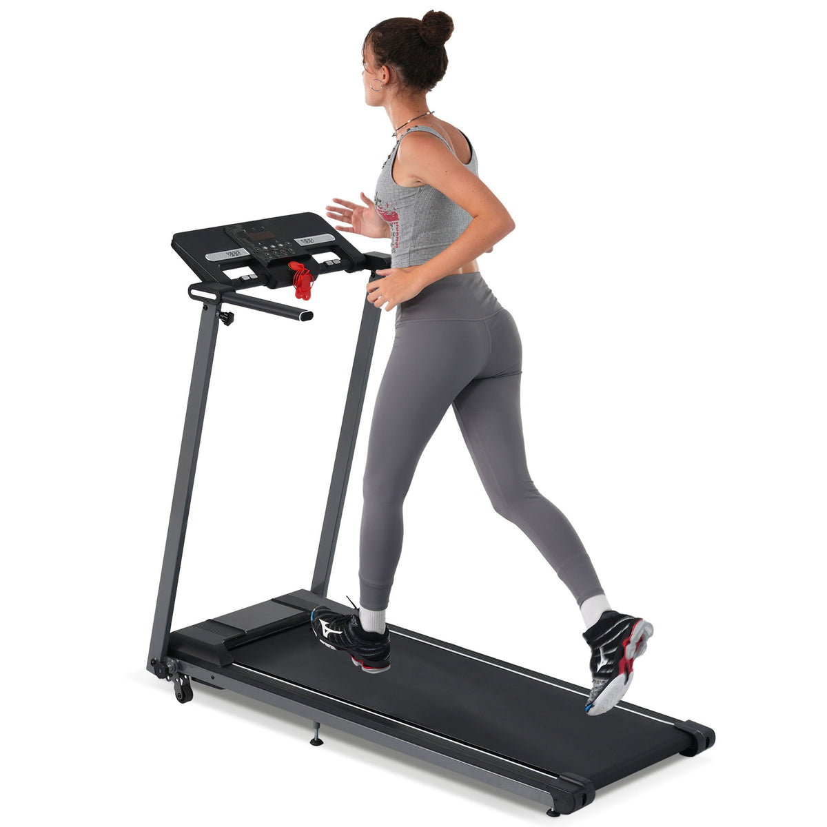 2.5 HP Folding Treadmill with 6% Incline & Bluetooth Audio