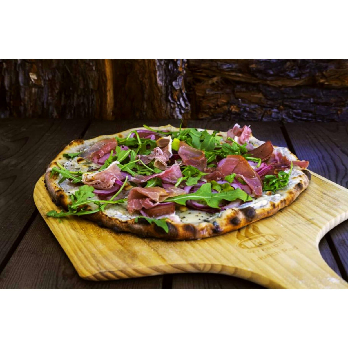 WPPO 12-Inch Wooden Pizza Peels — Set of 2