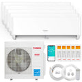 TURBRO Greenland 42,000 BTU Penta-Zone (5) Mini-Split Heat Pump (R454B)