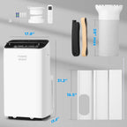 TURBRO Greenland 14,000 BTU Inverter Portable Air Conditioner