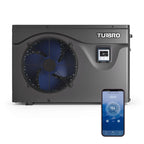 TURBRO Beluga Inverter Pool Heat Pump, 50K/75K BTU