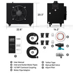 TURBRO Frostcore F85 Cold Plunge Water Chiller