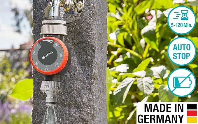 Gardena Mechanical Water Timer with Flow Control