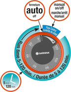 Gardena Mechanical Water Timer with Flow Control