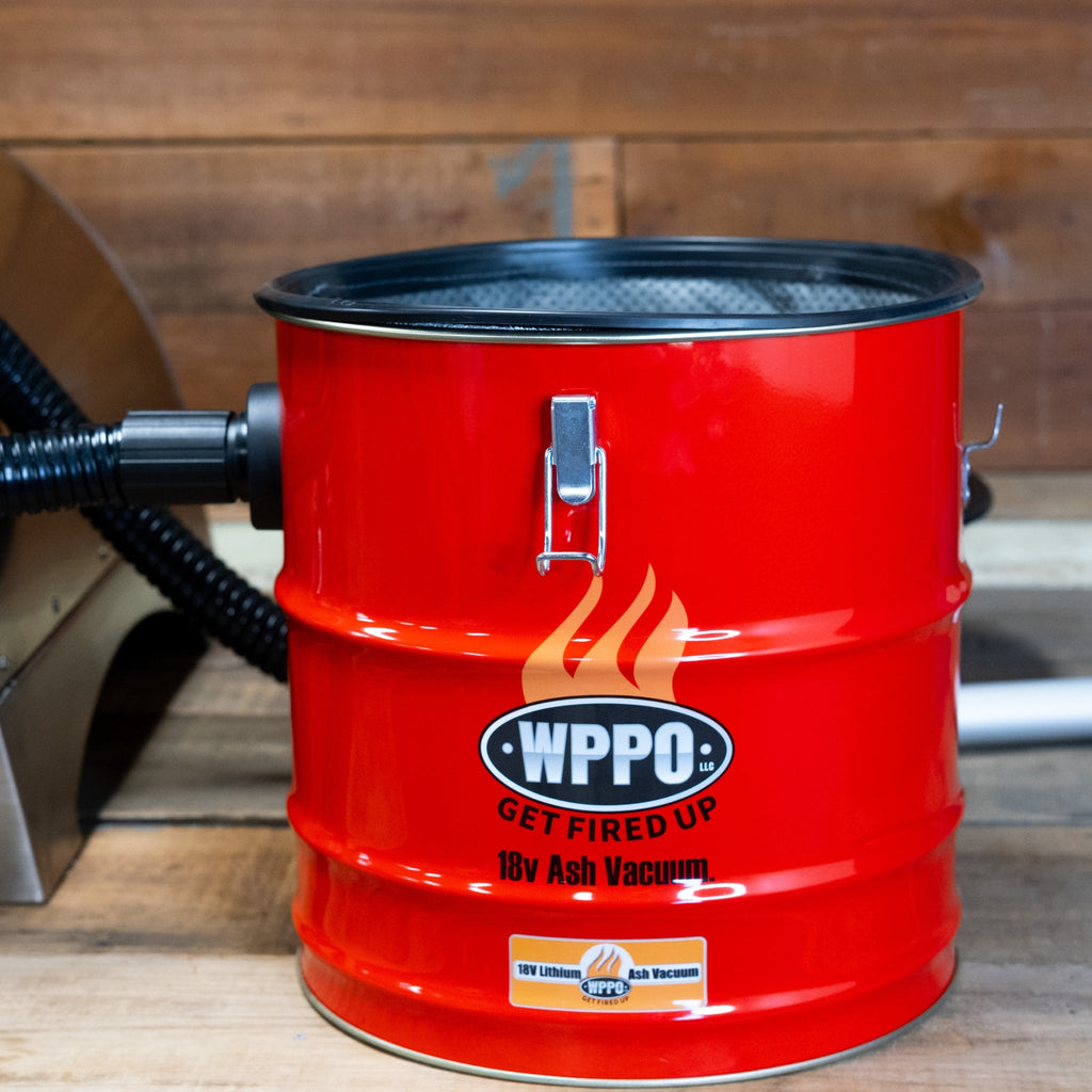 WPPO 18V Rechargeable Ash Vacuum with Filter Pack