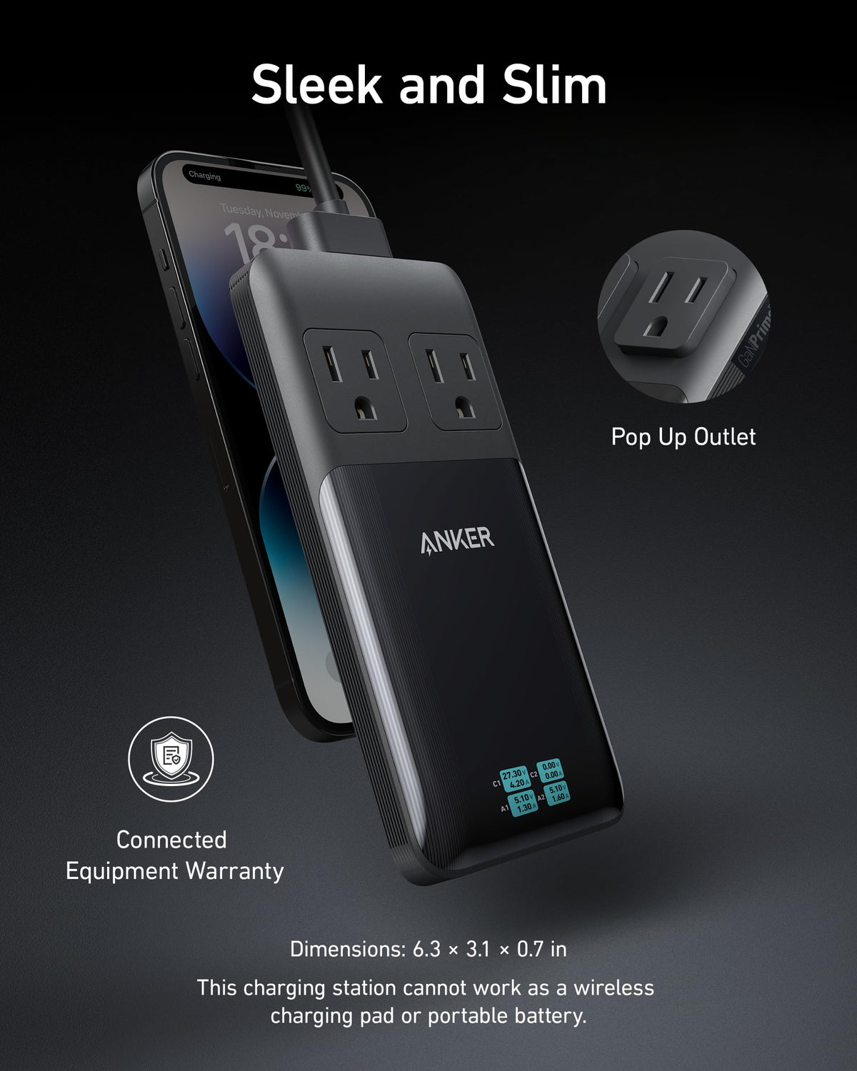 Anker Prime 6-in-1 Charging Station (140W)