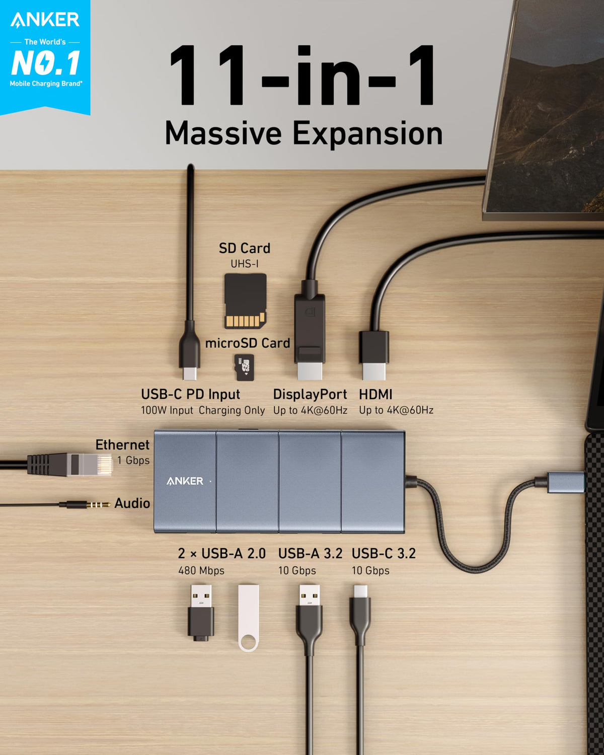 Anker 565 USB-C Hub (11-in-1)