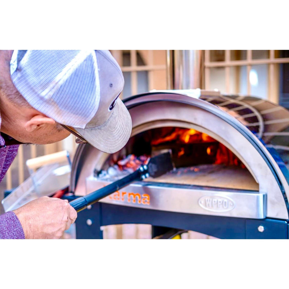 WPPO Coal Rake for Wood-Fired Pizza Ovens