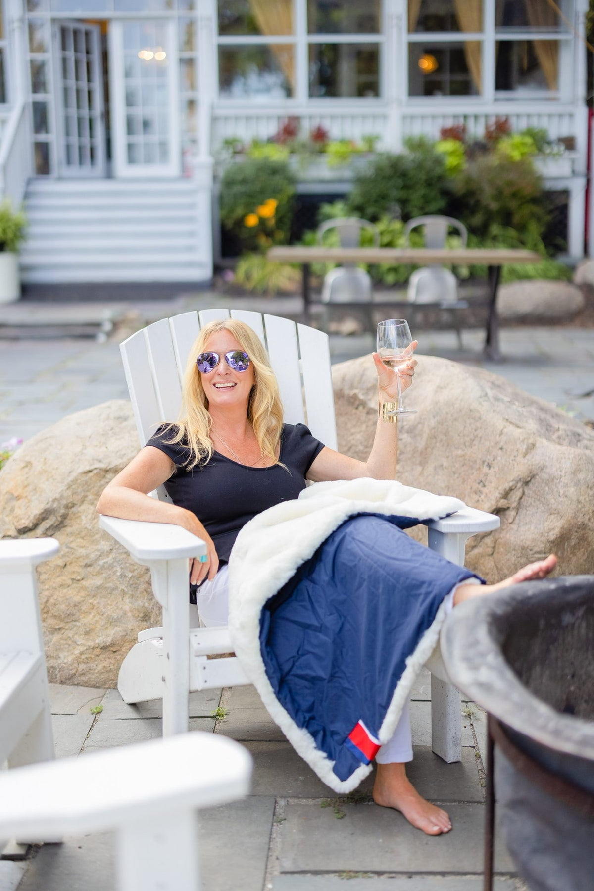 Pretty Rugged Waterproof Outdoor Lap Blanket