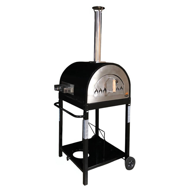 WPPO Traditional 25" Dual-Fuel Pizza Oven with Gas Attachment