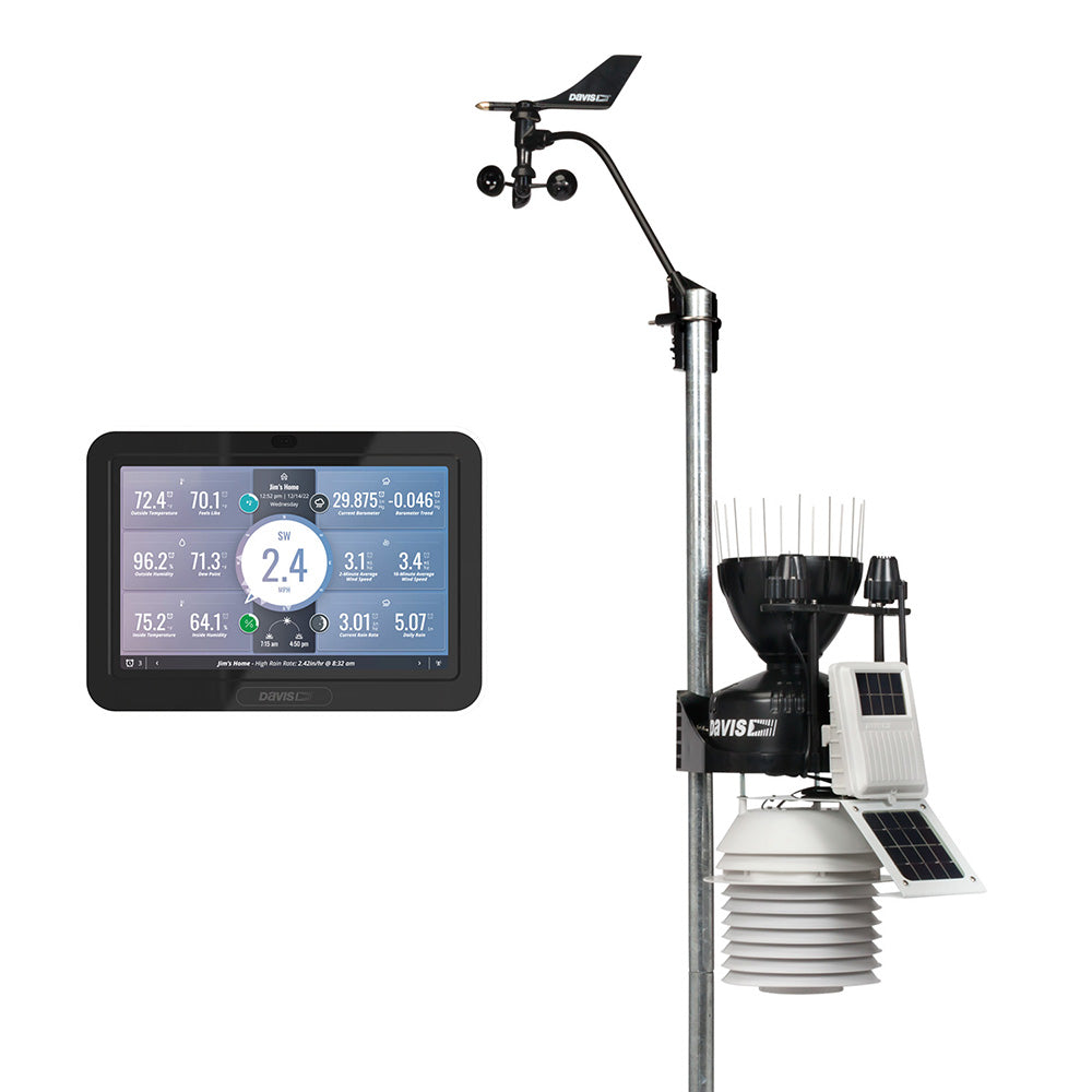 Davis Vantage Pro2 Plus 6263 Weather Station — Fan, UV & Solar