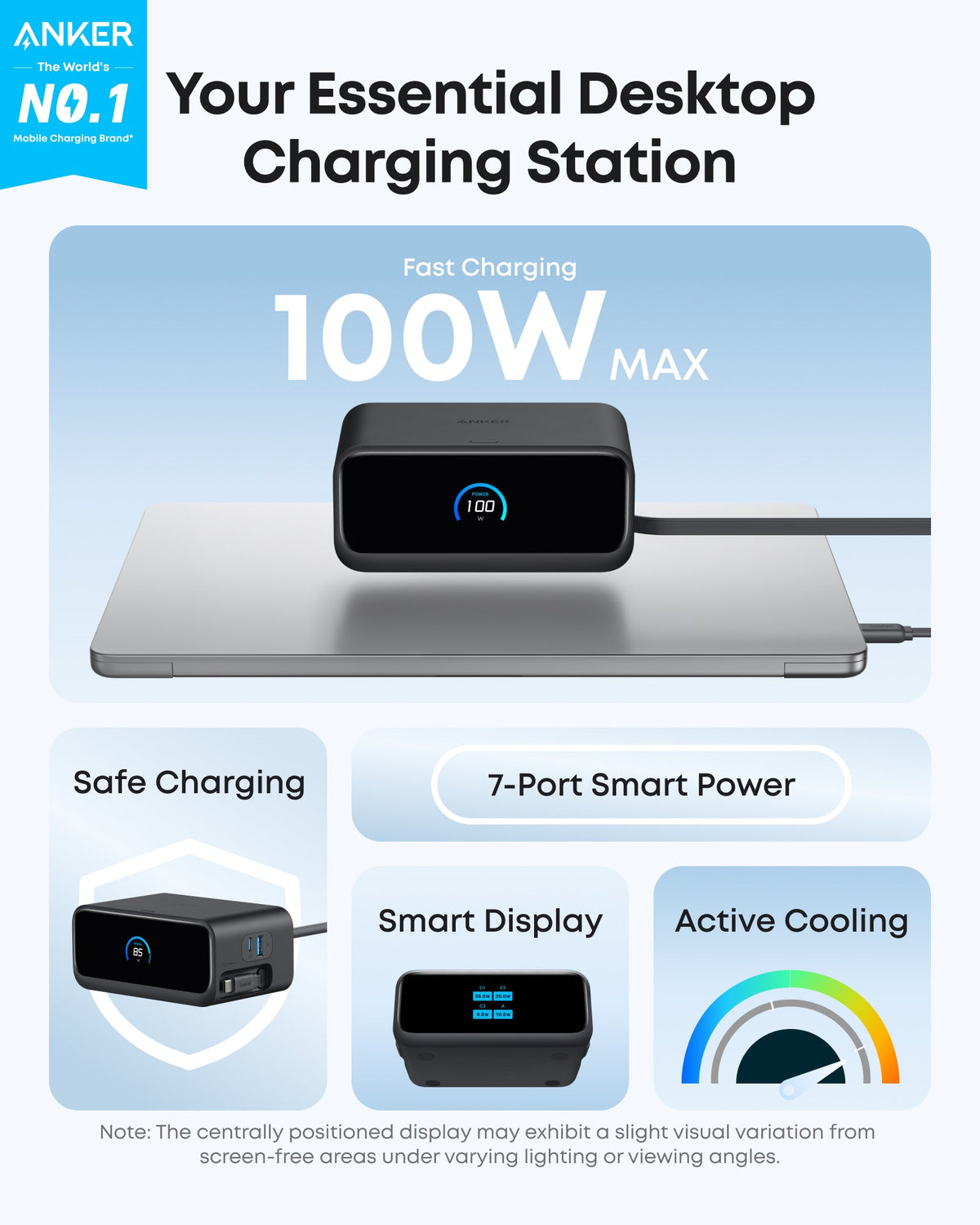 Anker Nano Charging Station (7-in-1, 100W)