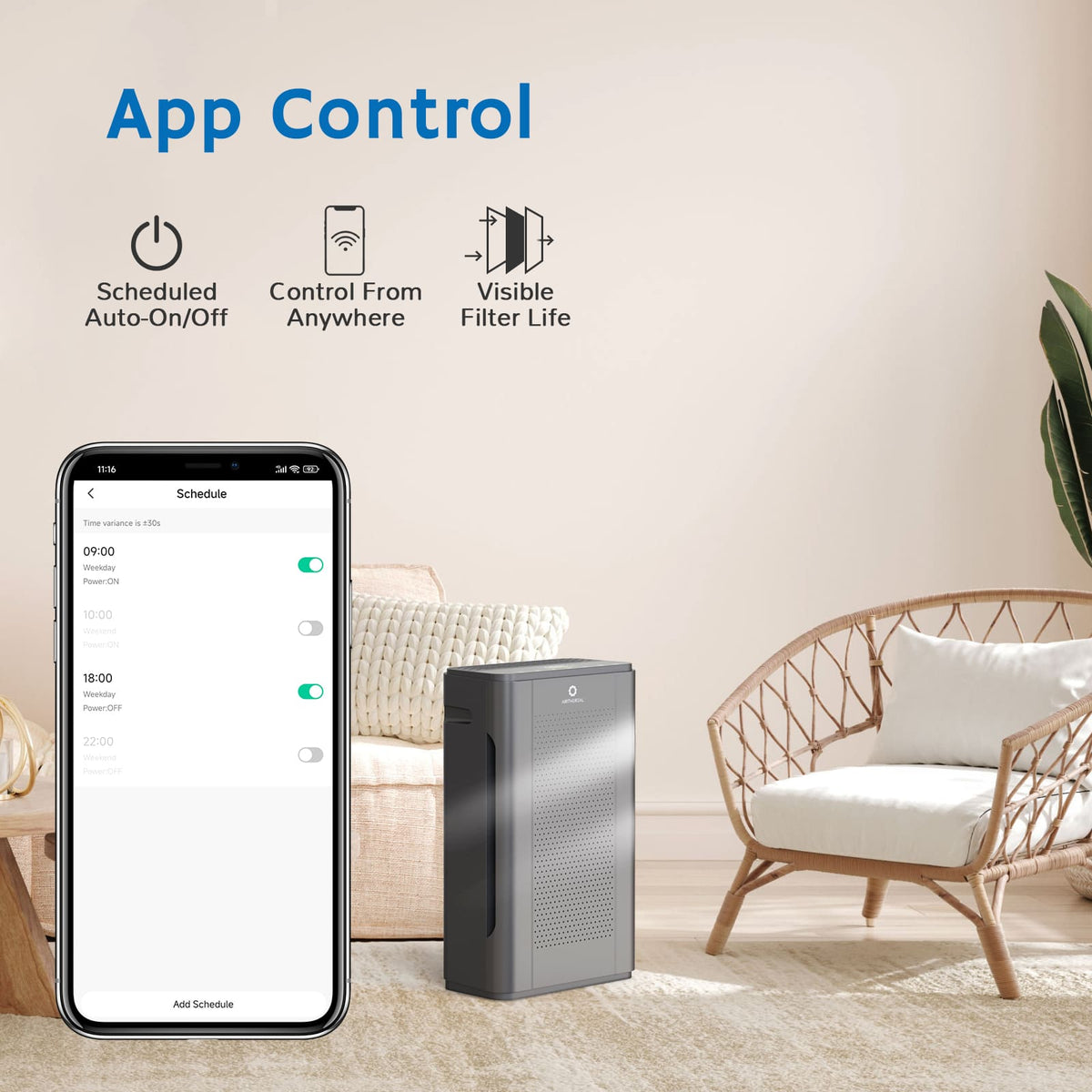 Airthereal APH320 Smart Wi-Fi Air Purifier