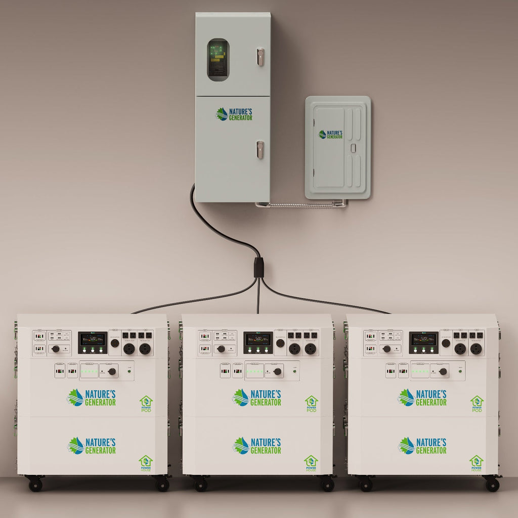 Nature’s Generator Powerhouse Gen 2 Solar & Wind Bundle