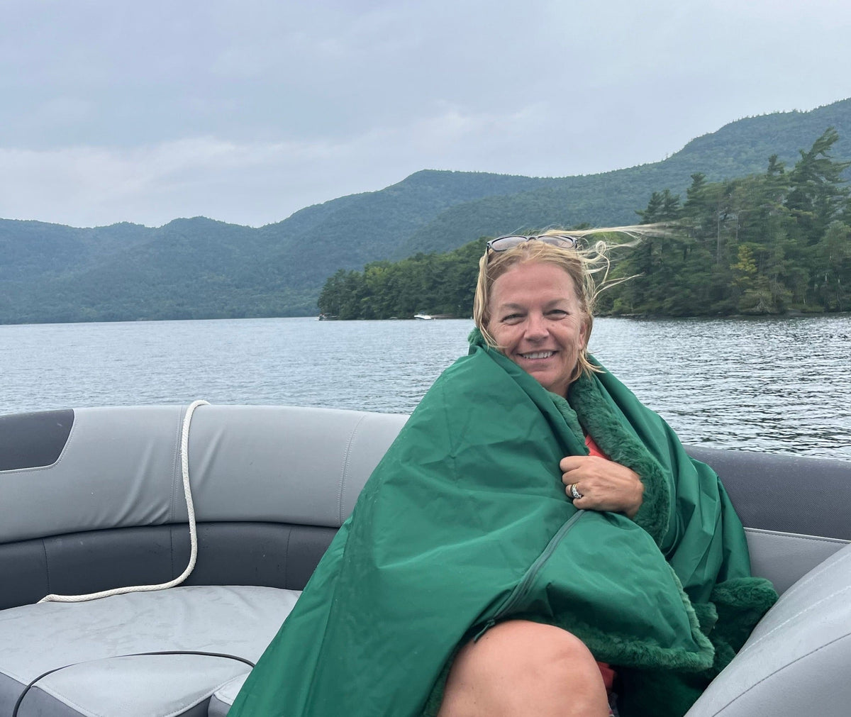 Pretty Rugged Waterproof Outdoor Lap Blanket