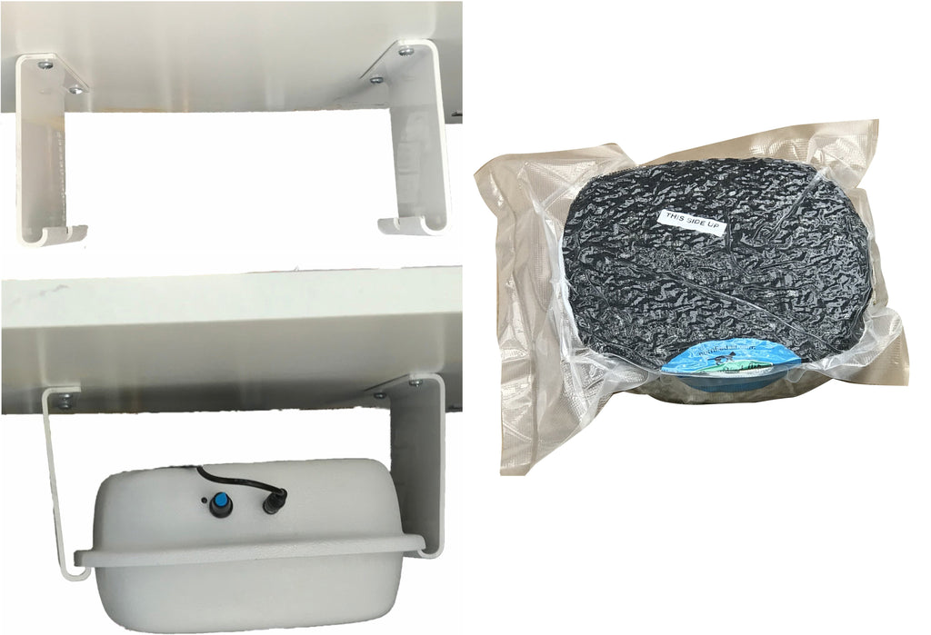 Purrified Air Purifier, Extra Filter & Overhead Bracket Bundle