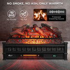 TURBRO Eternal Flame EF26-LG Smart Electric Fireplace Logs