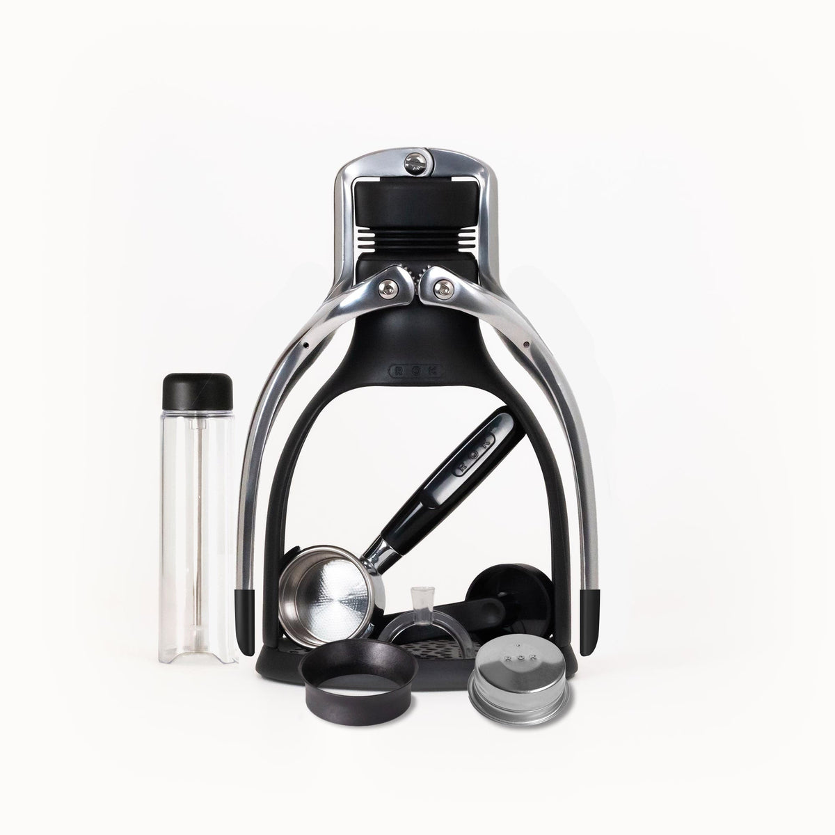 ROK EspressoGC Black PLUS Manual Espresso Maker