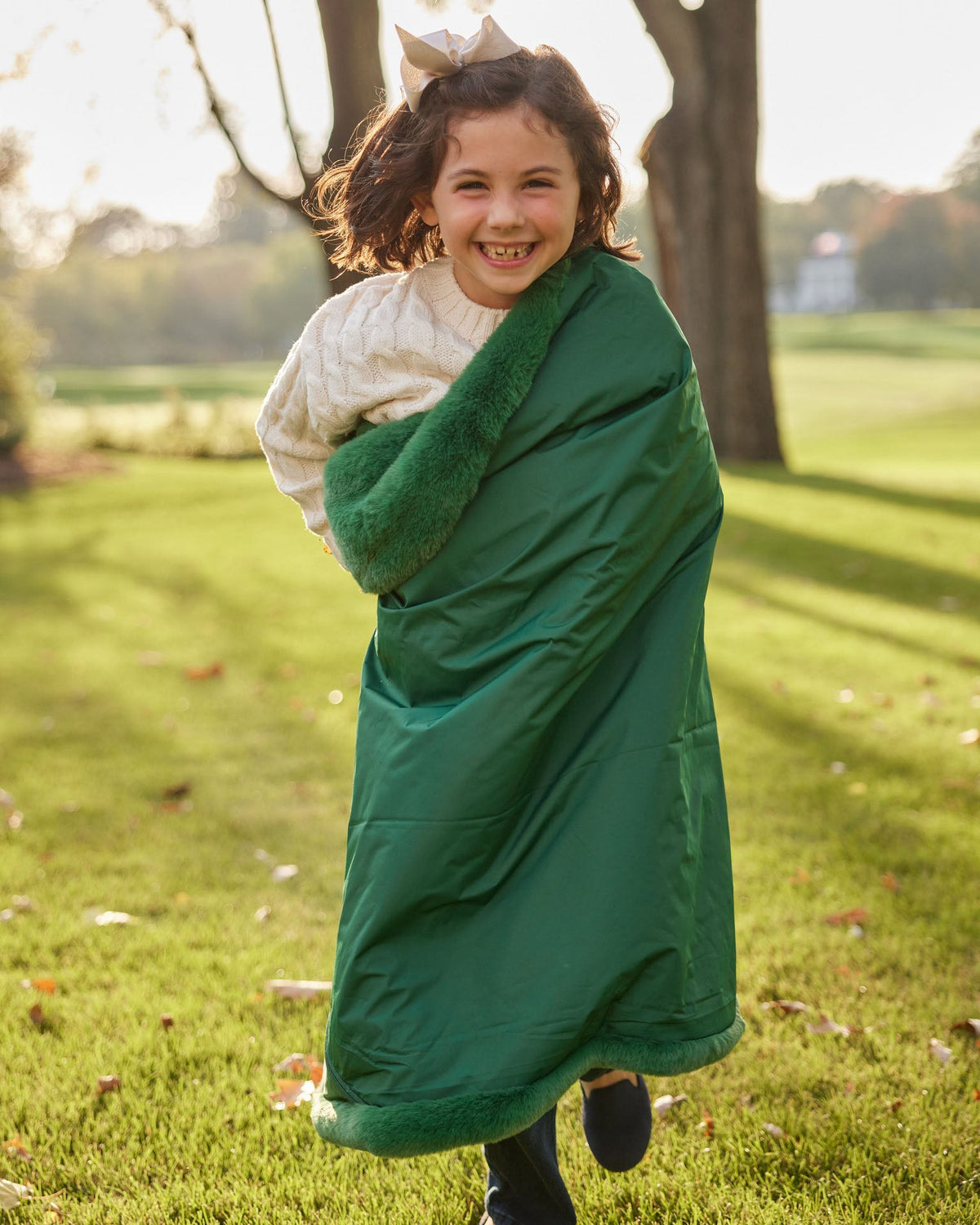 Pretty Rugged Waterproof Outdoor Lap Blanket