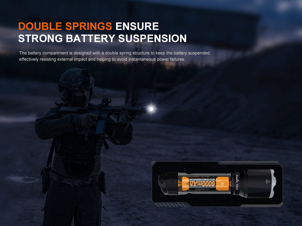 Fenix TK17 Rechargeable 3600-Lumen Flashlight