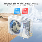 TURBRO Greenland 18,000 BTU Single Zone Mini-Split Heat Pump (R454B)
