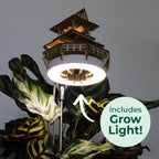 Tiny Treehouses Sunrise Terrace DIY Model Kit with Grow Light