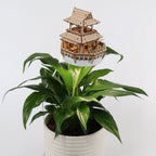 Tiny Treehouses Sunrise Terrace DIY Model Kit with Grow Light
