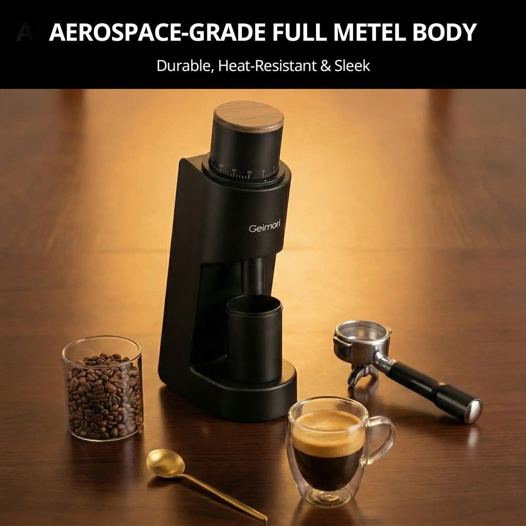 Geimori GU38 Compact Electric Coffee Grinder