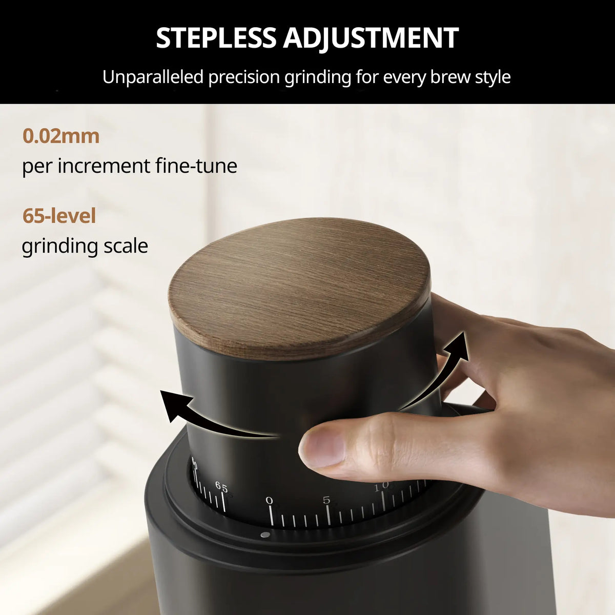 Geimori GU38 Compact Electric Coffee Grinder