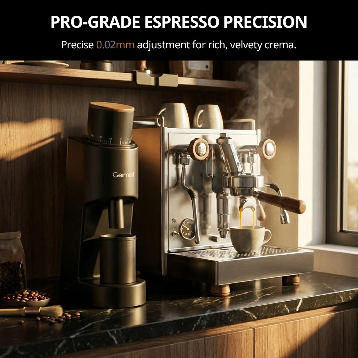 Geimori GU38 Compact Electric Coffee Grinder