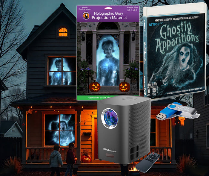 HoliScapes Ghostly Apparitions Halloween Projector Kit